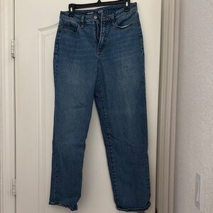 Old Navy Blue Straight Leg Jeans